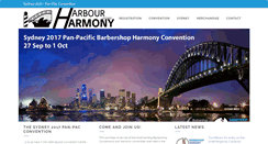 Desktop Screenshot of barbershopconvention.com.au